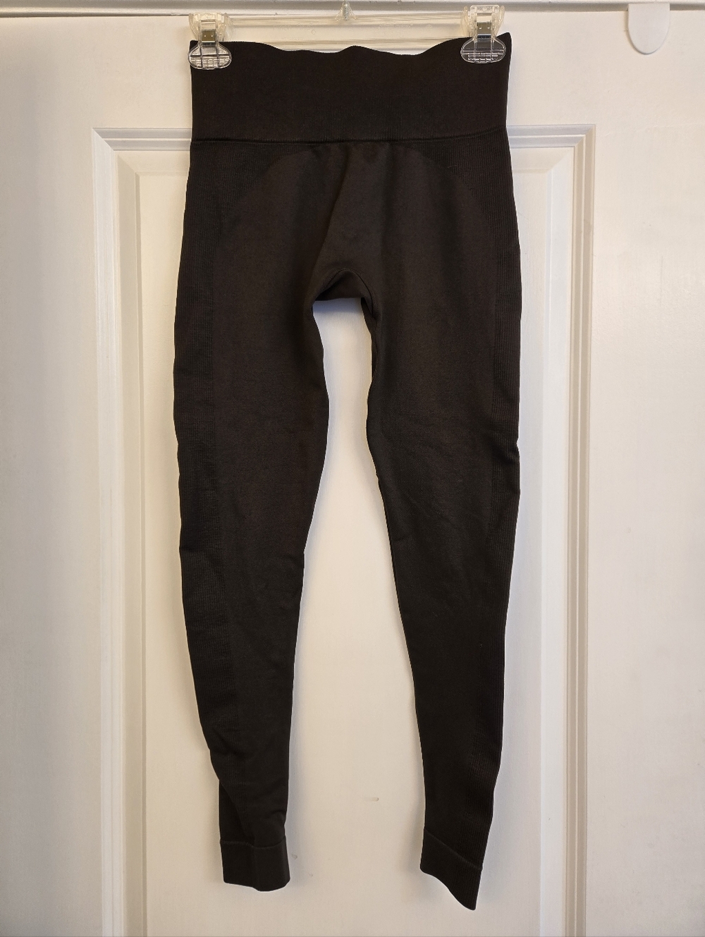 Set Active M Brown Ribbed Leggings